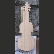 pince à partition violon cadeau violonniste bois massif fait main